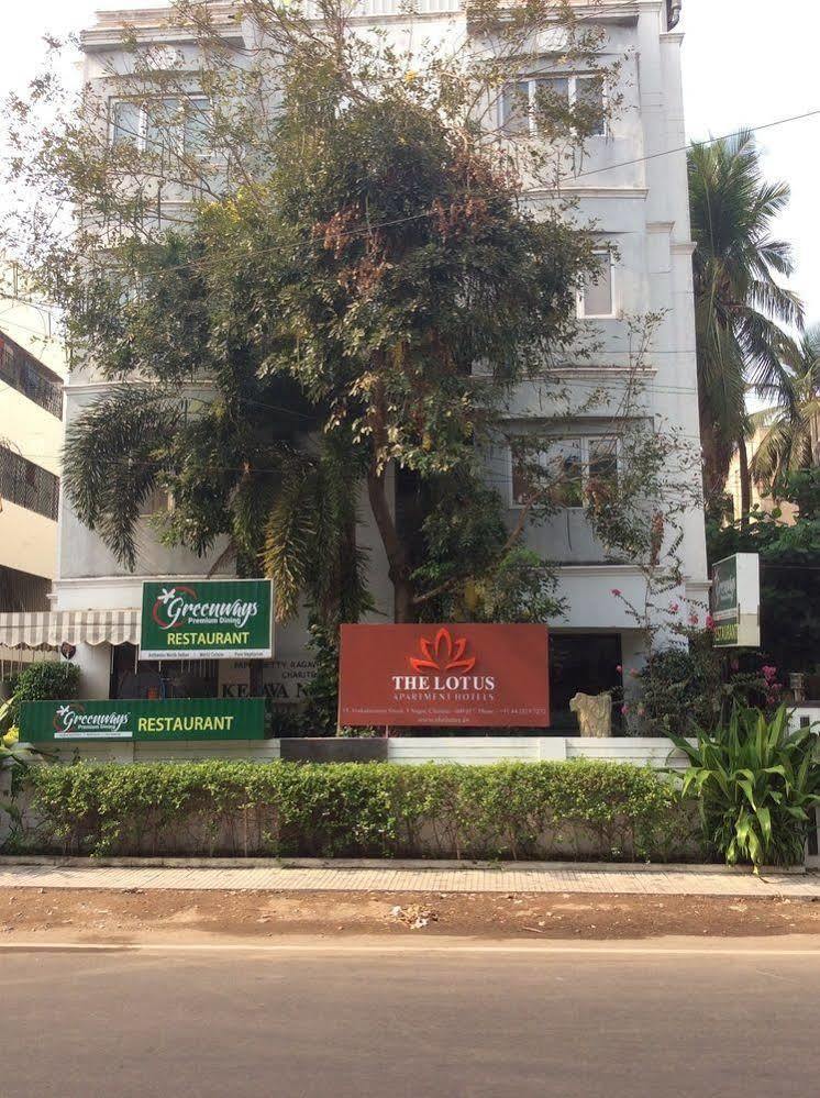 The Lotus Apartment Hotel, Venkatraman Street Chennai Eksteriør billede